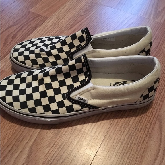Checkered Vans Skeakers - Picture 4 of 4
