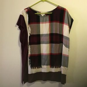 Anthropologie cotton t-shirt. Size large.