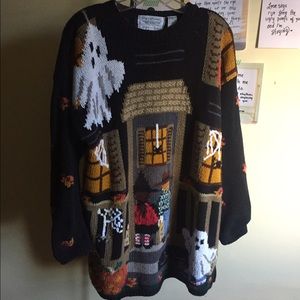 Thrifted Halloween Knit