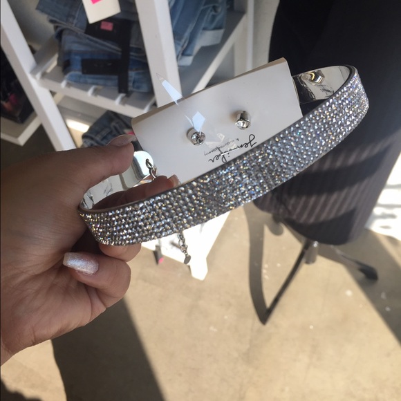 Thick Rhinestone choker - Picture 2 of 3