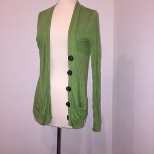 Grass Green Martin & Osa cardigan