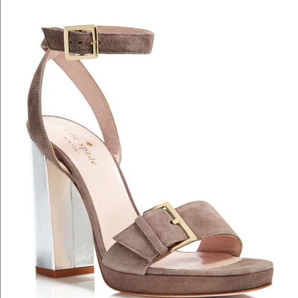 kate spade Shoes - KATE spade Breeze Suade Platforms ( NWOT)
