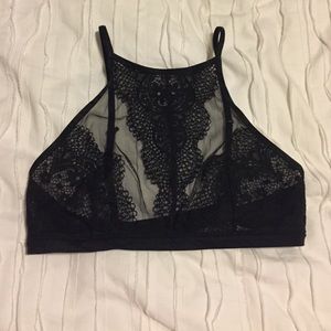 Victoria's Secret Lace High Neck Bralette