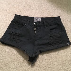 One Teaspoon Black Bandits