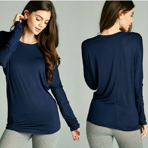 Navy Tunic perfect for Leggings NWT