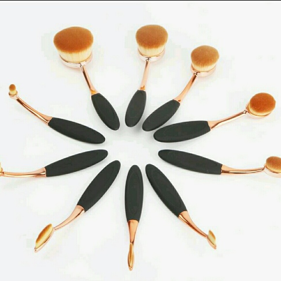 10 pcs prof makeup brushes