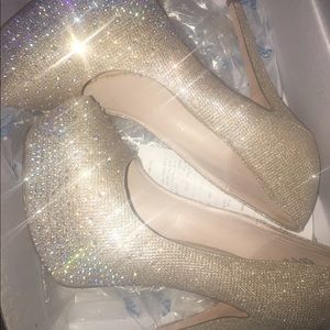 Prom Pumps /Glitter Heels