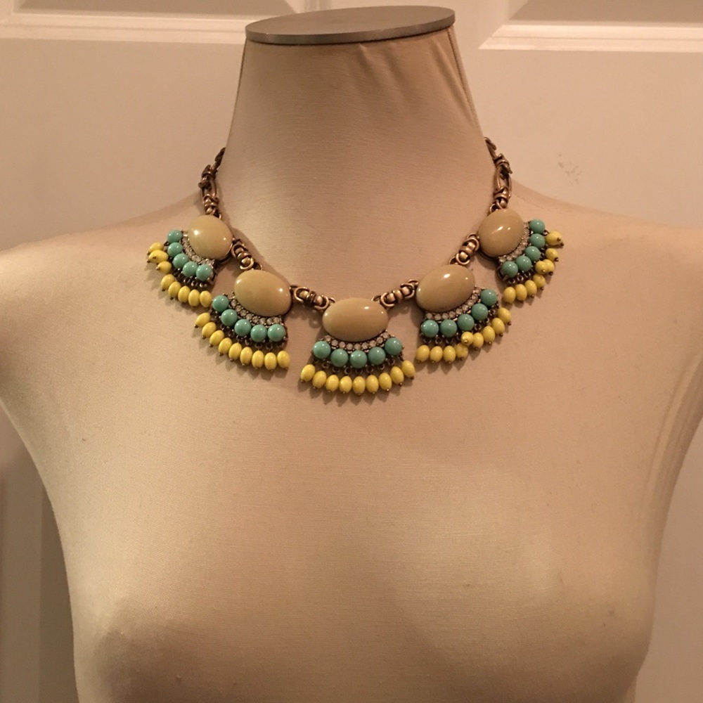 J crew statement necklace