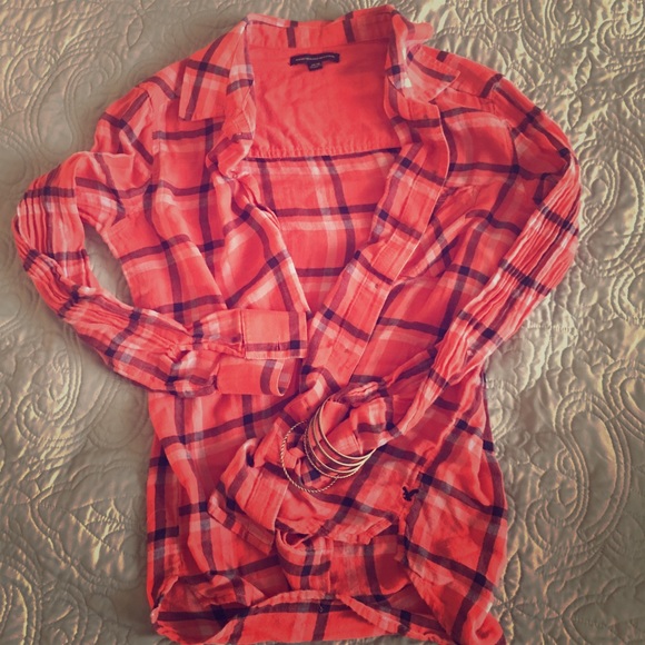 AE flannel + bangles