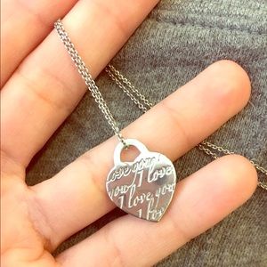 Tiffanys Heart Necklace