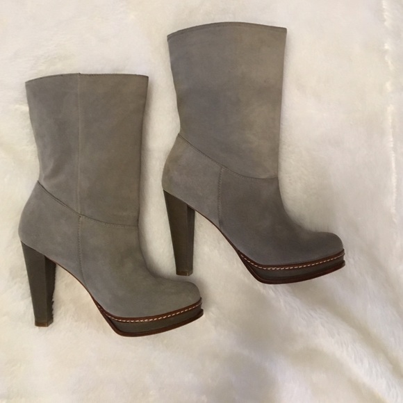 Cole Haan grey suede boot🔥🔥