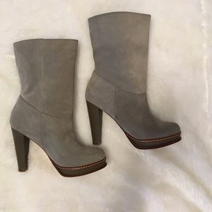 Cole Haan grey suede boot🔥🔥