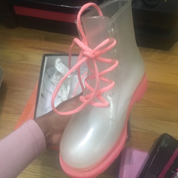 Clear shoes