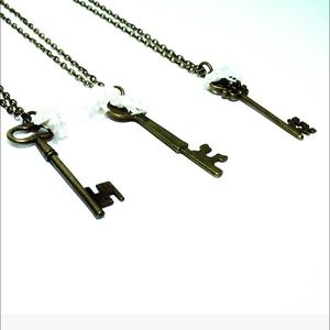 Key to my heart necklace