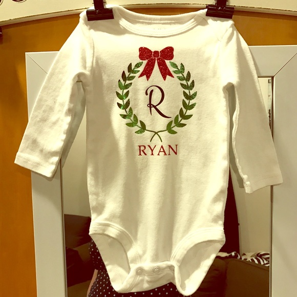 Carter's Other - 🎁 BRAND NEW Personalized Monogram Onesie! 🎁