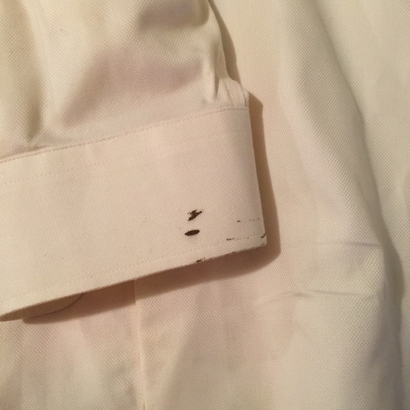 Men's creme color button down shirt PRICE DROP - Picture 3 of 3