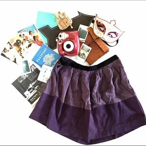 Playful High Waisted Mini Skater Skirt