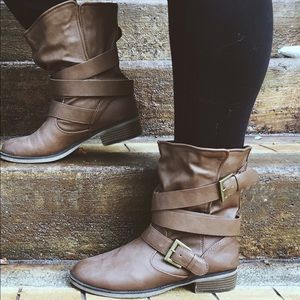 women's pull on ankle boots