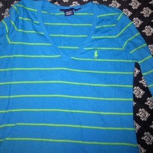 long sleeve polo shirt