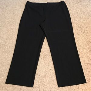 George Women Black Slacks/Pants! Size 22W!Like New