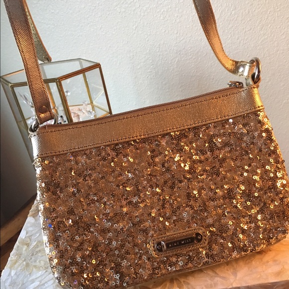 Nine West gold Crossbody