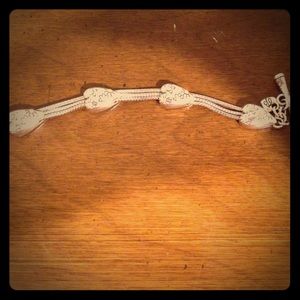 Brighton bracelet with hearts and crystals