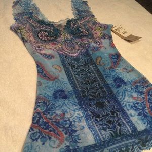 Butterflies by Claire Pettibone XS tank panty set