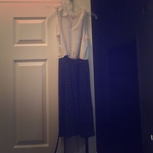 Loft Polka Dot Dress