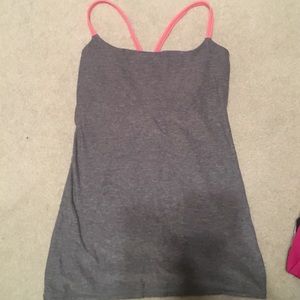 tank with built in shelf bra (no padding)