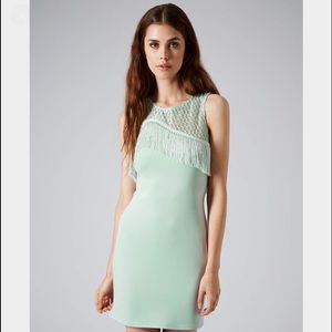 Topshop Fringe Bodycon party dress