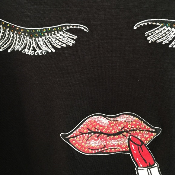 Lipstick and Lashes top - Picture 4 of 4