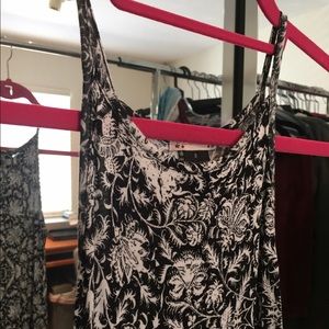 Long printed dress