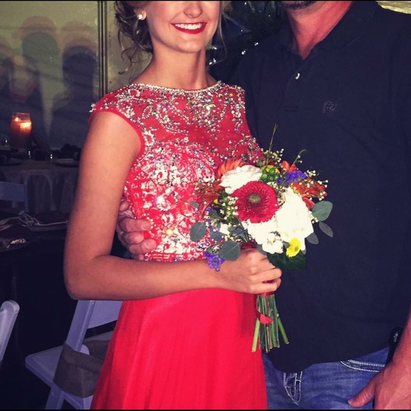 Macduggal prom dress!