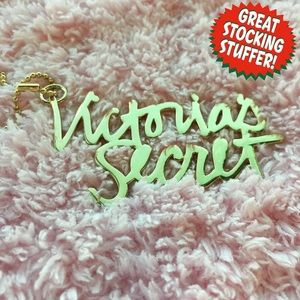 💋Victoria's Secret Gold Charm/Keychain/Hang Tag💋