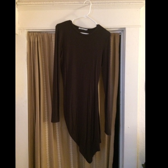 Alexander Wang Brown Tight Dress