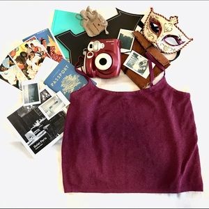 Colorful Crop Tank Top