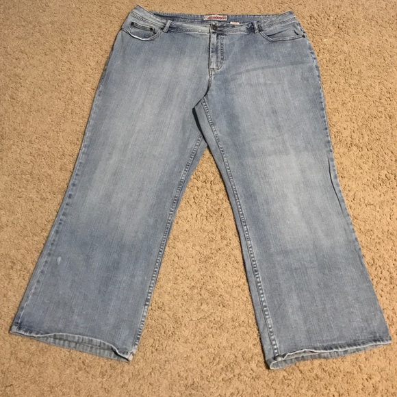 Faded Glory Bootcut Stretch Jeans, Size 22W Petite