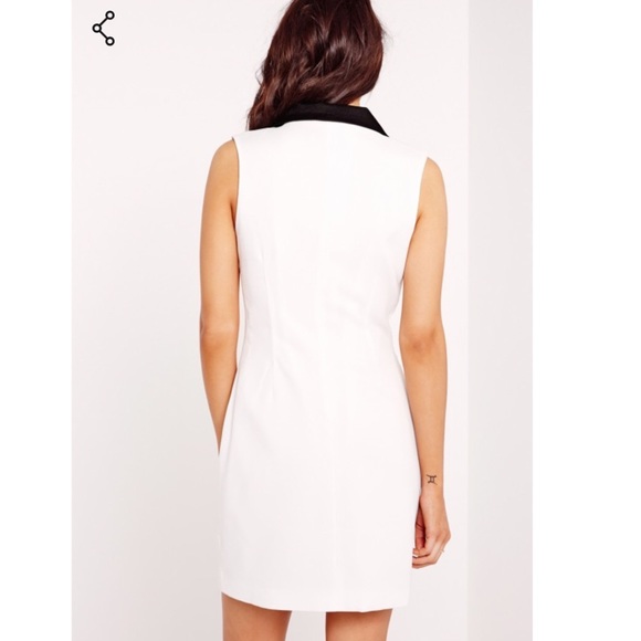 NWT Missguided Sleeveless Blazer Dress - Picture 3 of 3