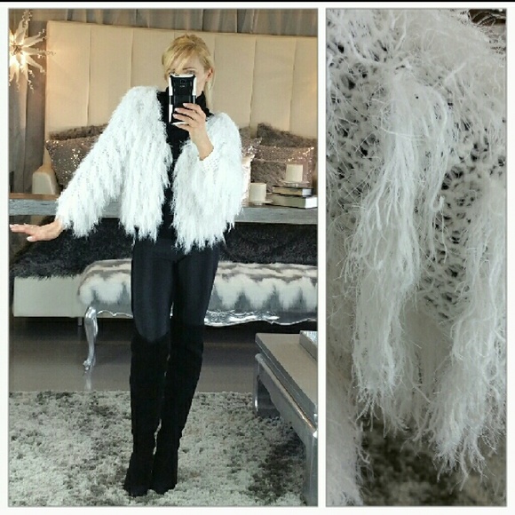 'MONROE' KNITTED SHAG COZY CARDIGAN 🌟5 STARS🌟 - Picture 3 of 4