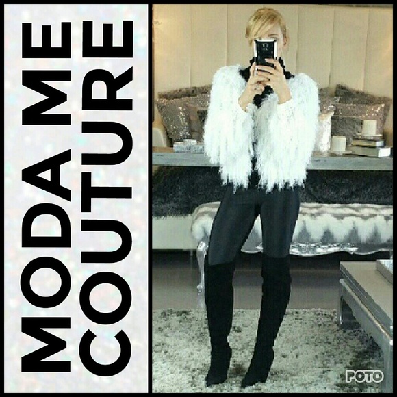 'MONROE' KNITTED SHAG COZY CARDIGAN 🌟5 STARS🌟 - Picture 2 of 4