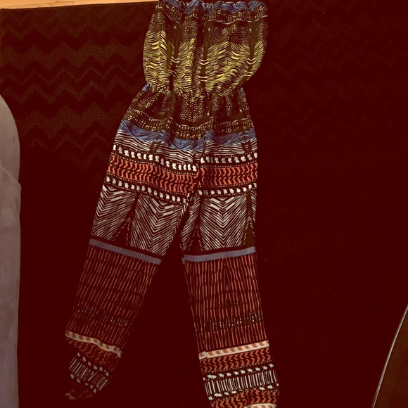 Tribal print jumpsuit
