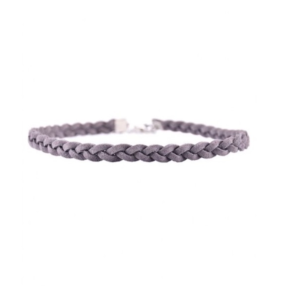 💫Grey Braided Choker