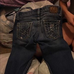 Buckle womens jeans