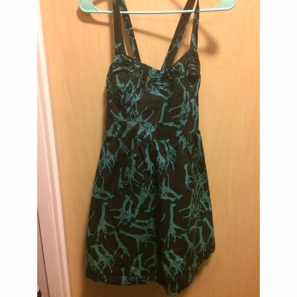 Kimchi Blue Urban Outfitters Giraffe Dress Large