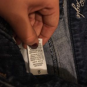 American eagle jean shorts
