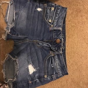 American eagle jean shorts