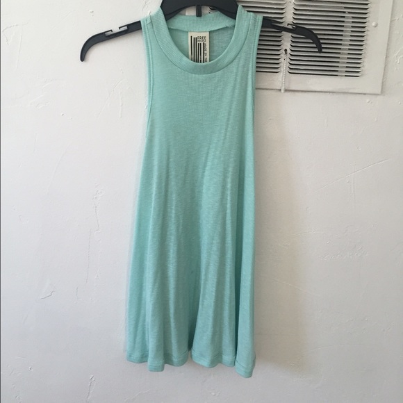 Free people aqua tank