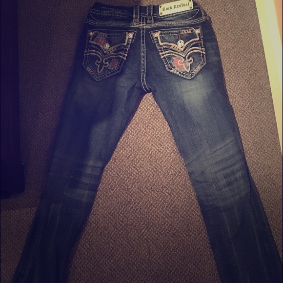 Rock Revival Denim - Buckle Rock Revival Straight Jeans