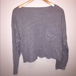 American apparel Cropped long sleeve T