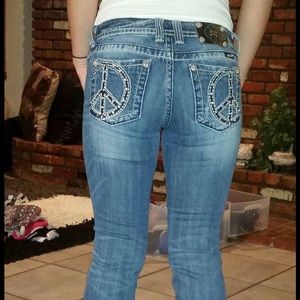 Miss Me distressed boot cut jeans